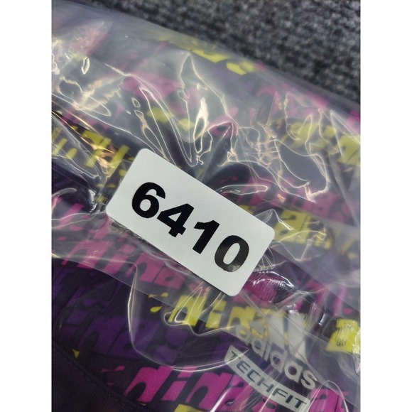 Adidas Hoodie Womens Medium Purple Techfit Climalite Half Zip Thumbholes Running - Picture 13 of 13